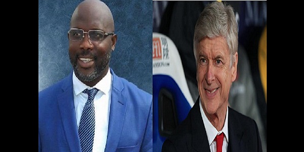 Présidentielle Liberia : Arsène Wenger félicite par erreur, George Weah pour sa victoire