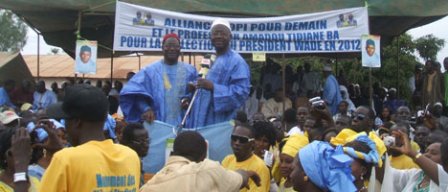 SEDHIOU : REMERCIEMENTS ET SOUTIEN A LA CANDIDATURE DU PATRON DU PDS Les libéraux de la région plébiscitent Wade
