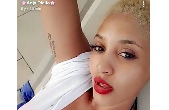 Photos : Adja Diallo, la sulfureuse, is back...