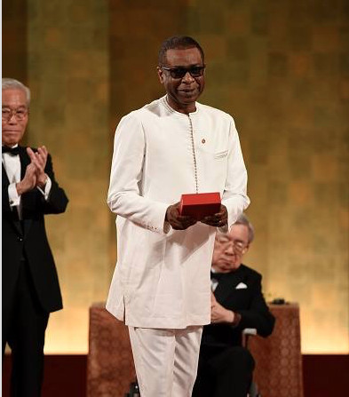 People : Youssou Ndour a reçu son prix Praemium Imperiale au Japon