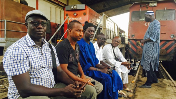 Les cheminots de la ligne Dakar-Bamako en grève