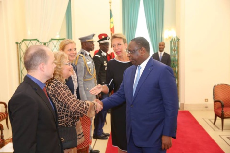 Macky Sall a reçu six lettres de créances des nouveaux Ambassadeurs au Sénégal