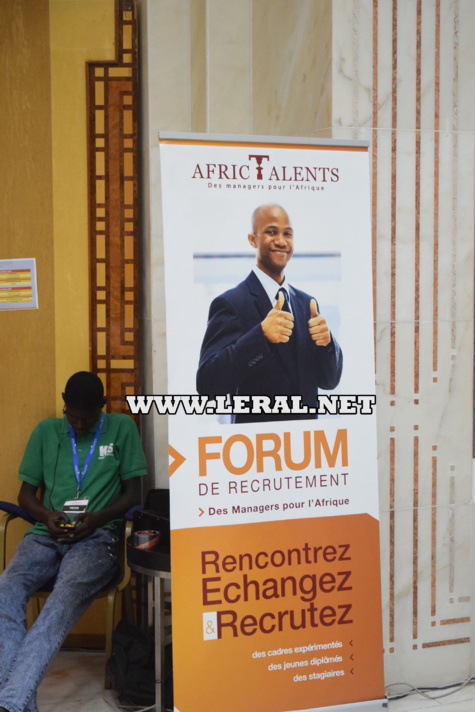 Photos: Leral.net au Forum de Recrutement Afric Talents