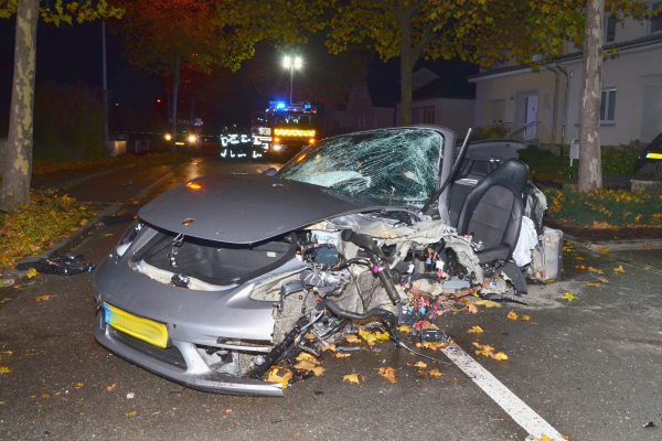 LUXEMBOURG: Un mort et un blessé après une sortie de route (Photos)