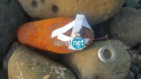 Photos : Découverte d’un obus de 400 kg en face de l’Ambassade du Mali, sur la Corniche Ouest