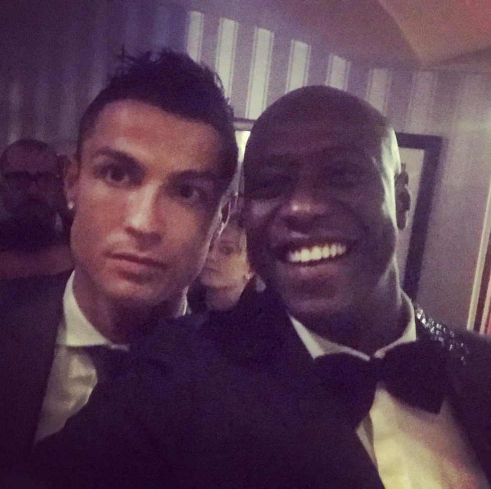 Arrêt sur image – Fadiga et Cristiano Ronaldo posent ensemble