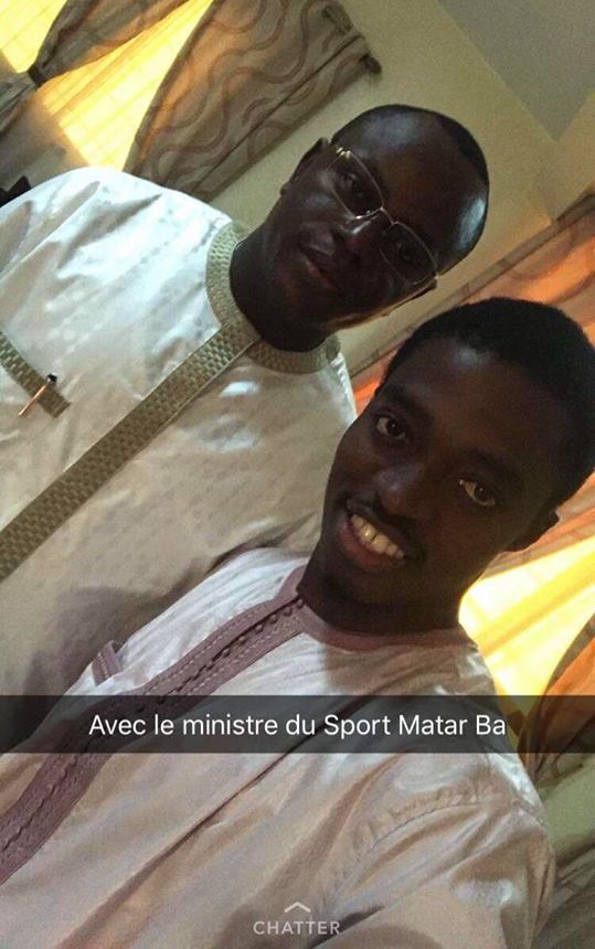 ( Photos) Les acteurs de la série Pod et Marichou reçus par le Ministre des Sports Matar Bâ