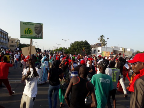 Photos- Grand rassemblement à la Médina pour la libération de Khalifa Sall