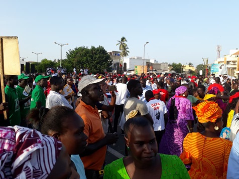 Photos- Grand rassemblement à la Médina pour la libération de Khalifa Sall