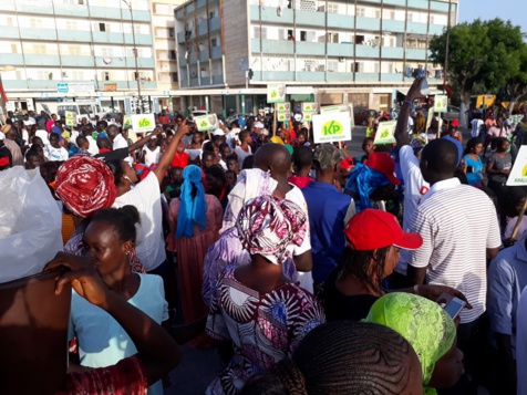 Photos- Grand rassemblement à la Médina pour la libération de Khalifa Sall