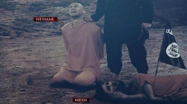 Neymar à son tour menacé par Daech