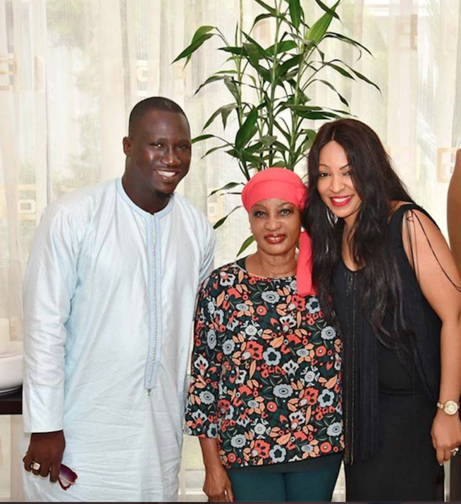 Viviane Chidid invitée chez l’ex-couple présidentiel de la Côte d’ Ivoire, Henri Konan Bédié et sa femme.