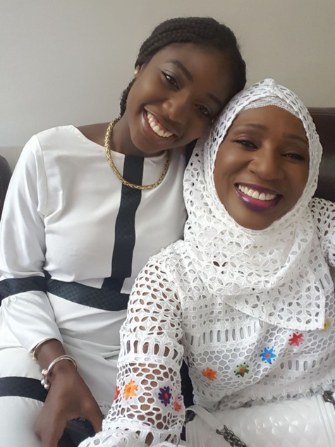 Photos : Ndèye Sokhna Ndour toute contente avec sa "fille" Ngoné Ndour