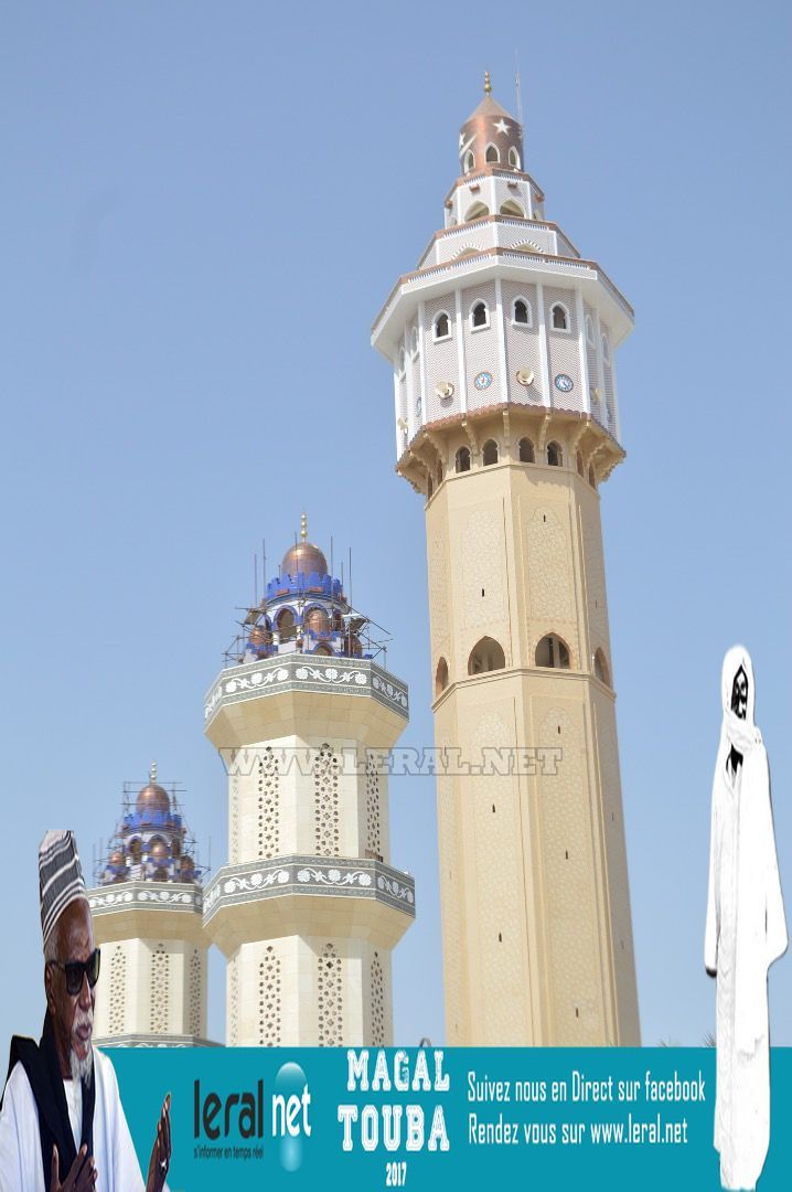 Images de la prière du Vendredi à la Grande Mosquée de Touba