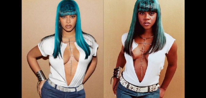 Pour la fête d’Halloween, Beyoncé rend un hommage à la rappeuse américaine Lil’ Kim (Photos)