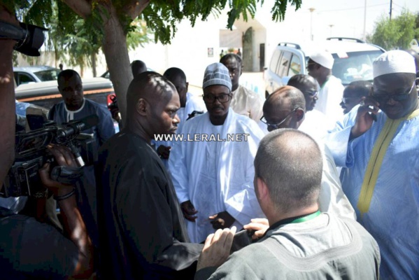 (21 Photos) Colloque International sur le Soufisme: Arrivée de Serigne Bass Abdou Khadre et Serigne Mountakha Mbacké