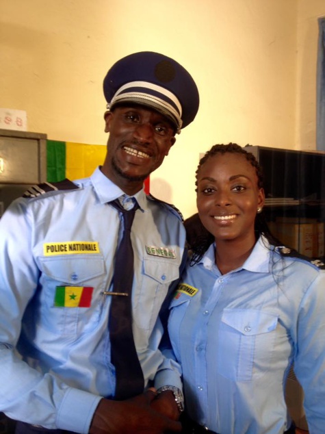 Photos : Sanex et Halima en mode policier