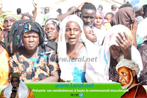 Les images fortes de l'inhumation de Feu El Hadji Ibrahima Niasse