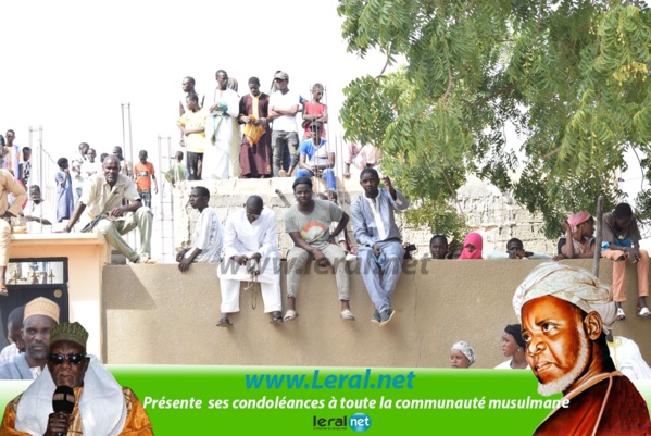 Les images fortes de l'inhumation de Feu El Hadji Ibrahima Niasse