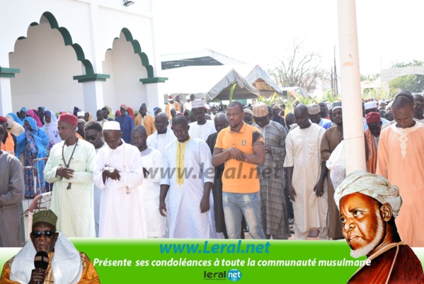 Les images fortes de l'inhumation de Feu El Hadji Ibrahima Niasse