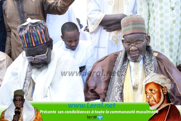 Les images fortes de l'inhumation de Feu El Hadji Ibrahima Niasse