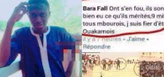 Apologie du crime aux 8 morts de Demba Diop : Bara Fall maintient ses dénégations devant le doyen des juges Apologie du crime aux 8 morts de Demba Diop : Bara Fall maintient ses dénégations devant le doyen des juges