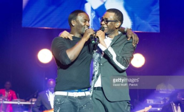(Photos ) Revivez le Show AKON à Bercy avec Youssou NDour (SONG DANN LIVE)