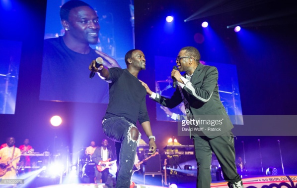 (Photos ) Revivez le Show AKON à Bercy avec Youssou NDour (SONG DANN LIVE)