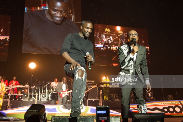 (Photos ) Revivez le Show AKON à Bercy avec Youssou NDour (SONG DANN LIVE)
