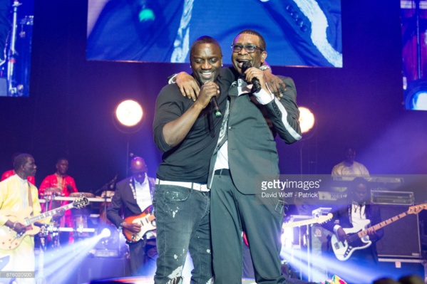 (Photos ) Revivez le Show AKON à Bercy avec Youssou NDour (SONG DANN LIVE)