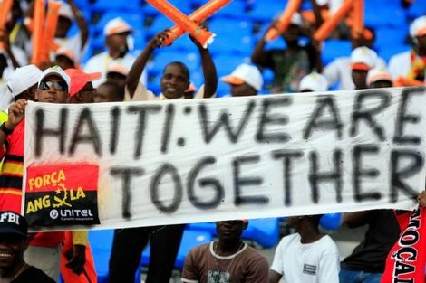 Les pays africains, même démunis, à l'aide du "peuple frère" d'Haïti