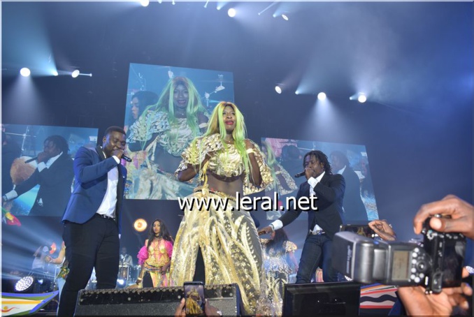 Vidéo-photos: Regardez le "leumbeul" inédit de Ndèye Gueye Junior sur la scène de Bercy