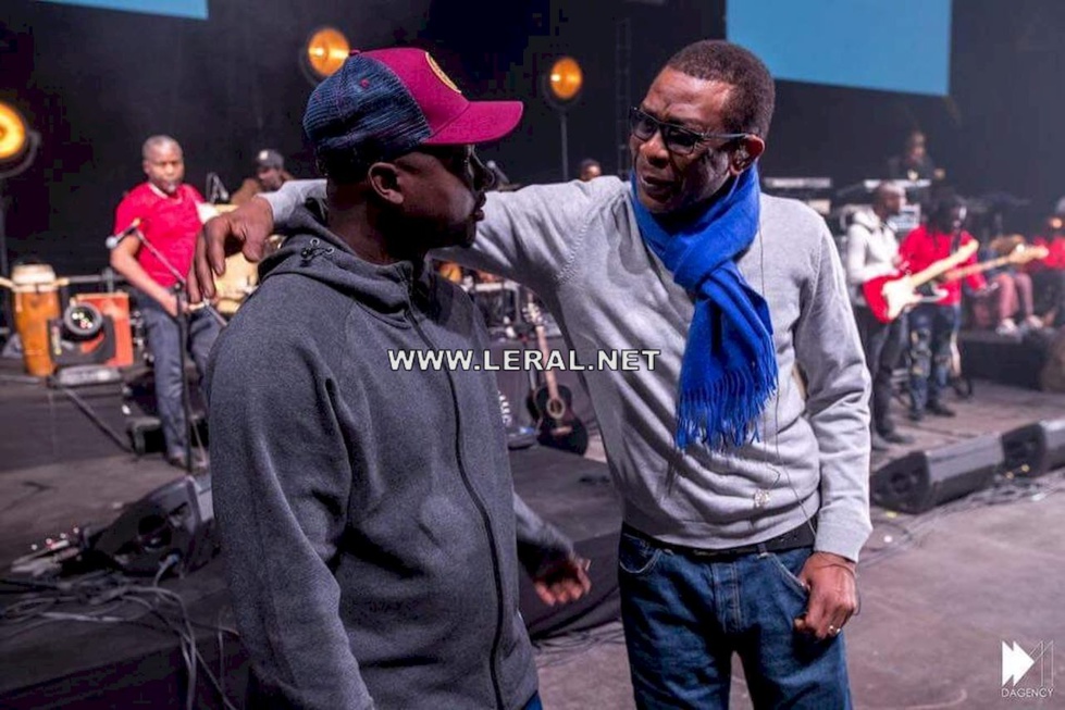 Bercy 2017 - Youssou Ndour: "Un grand merci à mes deux frères, le talentueux David Monfort de Dagency et son frère, Bassirou Niang"