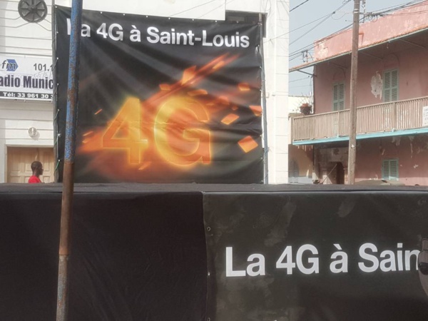 Internet mobile haut débit : Orange connecte Saint-Louis à la 4G