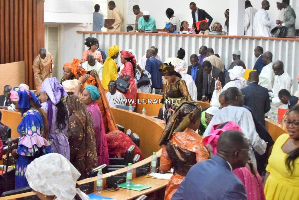(Photos) En direct de l'Assemblée nationale pour la levée de l’immunité parlementaire du député-maire Khalifa Sall