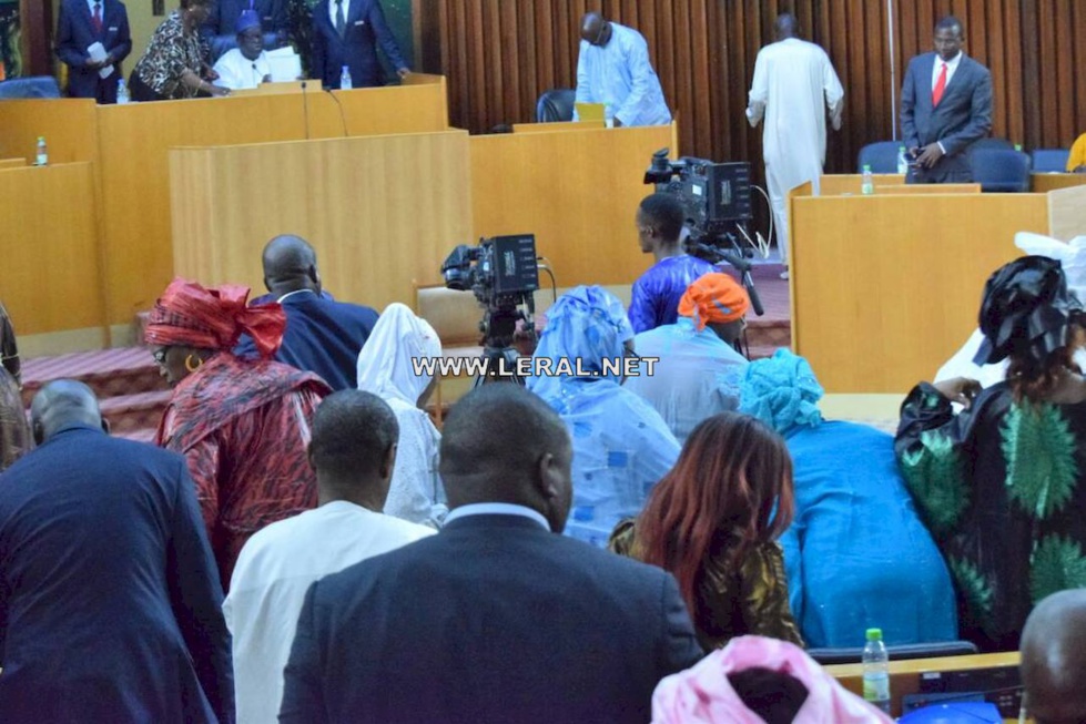 (Photos) En direct de l'Assemblée nationale pour la levée de l’immunité parlementaire du député-maire Khalifa Sall