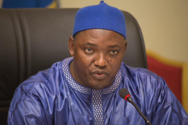 Coupe du monde Russie 2018 – Adama Barrow: « Je voudrais recevoir les "Lions" au State House, pour leur remettre le drapeau gambien »