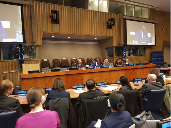 Fin de mandat du président des Etats parties au Statut de Rome de la CPI: Sidiki Kaba fortement applaudi lors de la 16e session à l'ONU