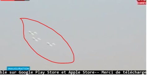 Arrêt sur images- Démonstration spectaculaire de l’Armée de l’air à l’AIDB