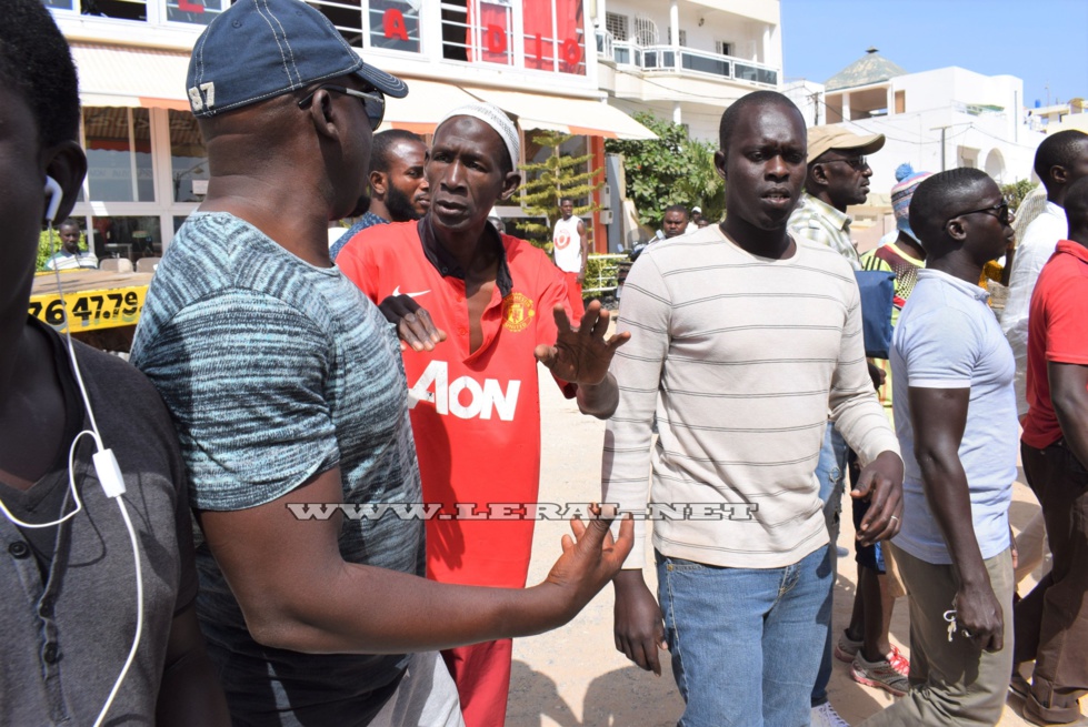 Les images du déguerpissent musclé au parking de Mar Diop alias " Bro" 