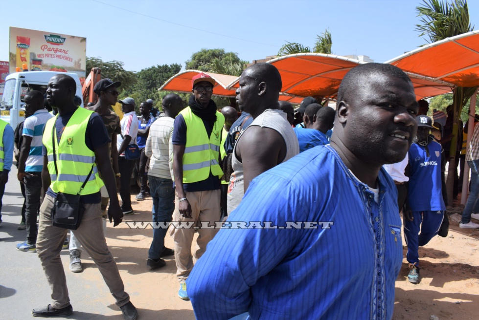 Les images du déguerpissent musclé au parking de Mar Diop alias " Bro" 