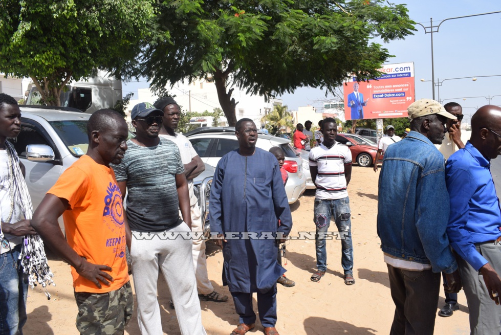 Les images du déguerpissent musclé au parking de Mar Diop alias " Bro" 