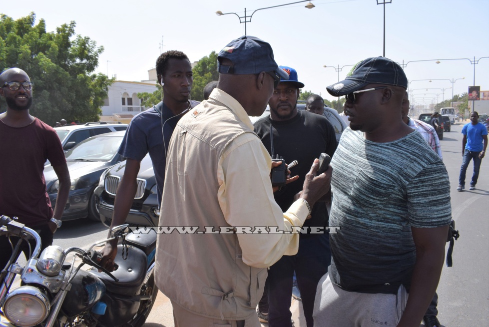 Les images du déguerpissent musclé au parking de Mar Diop alias " Bro" 