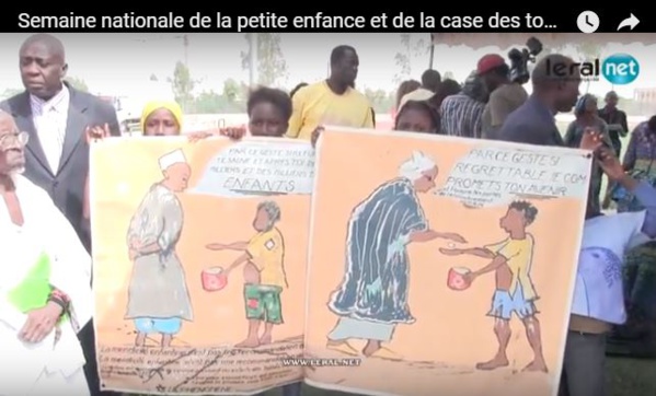 Semaine nationale de la petite enfance et de la case des tout-petits: « Chaque dollar investi dans la nutrition génère un bénéfice de 16 dollars », dixit Massamba Sene directeur de cabinet du ministre de la protection de la petite enfance