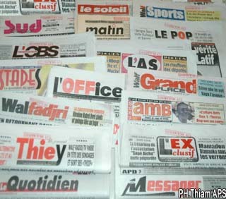 La lutte sénégalaise dans les médias.