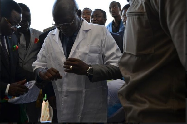 Sandiara: Inauguration d'une usine de transformation et d’exportation de produits de pêche Sandiara: Inauguration d'une usine de transformation et d’exportation de produits de pêche