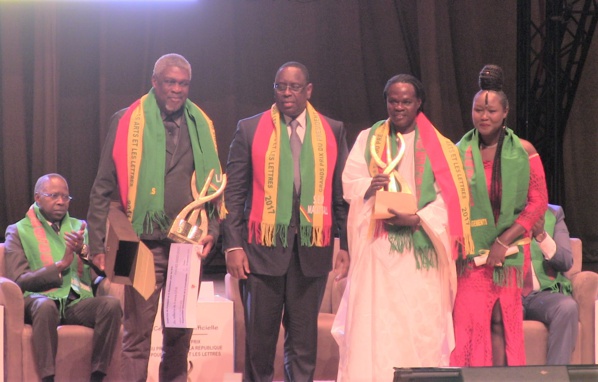 Ousmane William Mbaye, Baaba Maal et Rahmatou Seck Samb, lauréats des Grands Prix du Président de la République pour les Arts et les Lettres