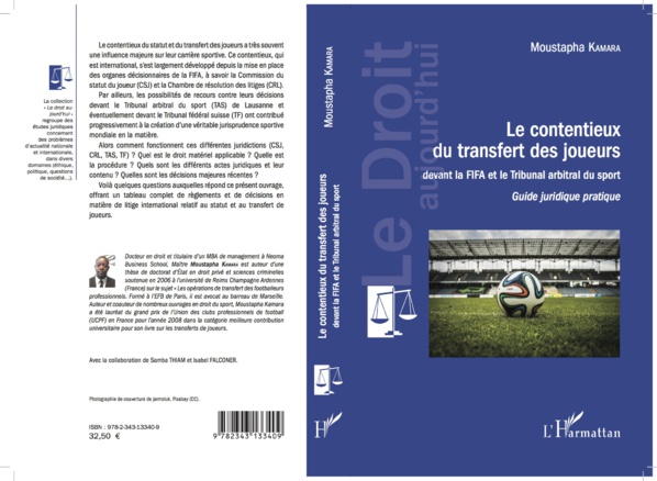 Nouveau livre de Maître Moustapha KAMARA  AVOCAT