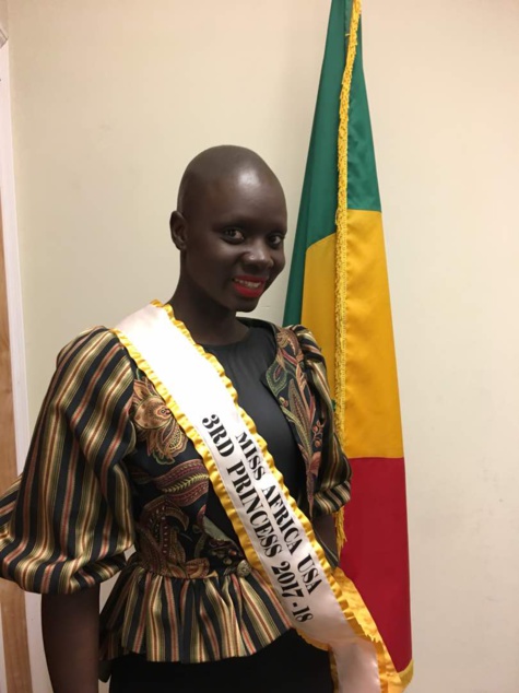 Khadidiatou Diakhabate, lauréate du concours miss Africa Usa, tente l'aventure Miss Univers