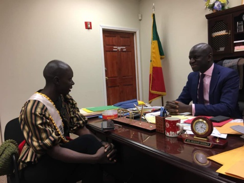 Khadidiatou Diakhabate, lauréate du concours miss Africa Usa, tente l'aventure Miss Univers Khadidiatou Diakhabate, lauréate du concours miss Africa Usa, tente l'aventure Miss Univers